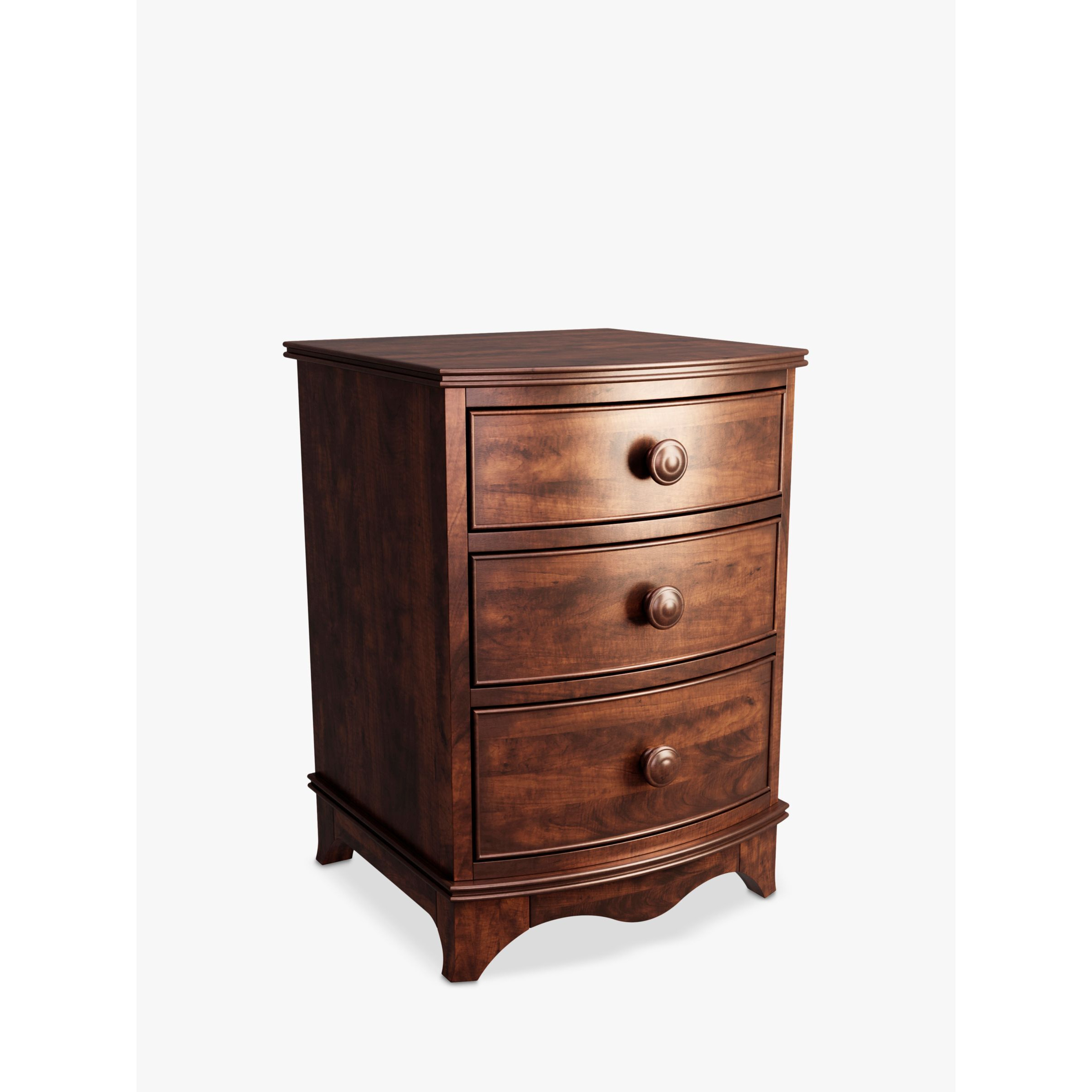 Laura Ashley Broughton Bedside Table, Brown - image 1