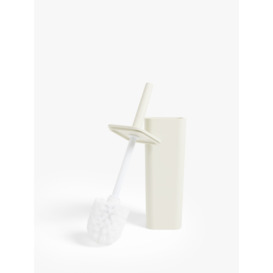 John Lewis ANYDAY Soft Touch Toilet Brush and Holder - thumbnail 2