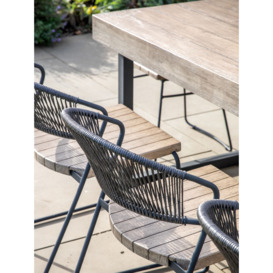 Gallery Direct Ray Garden Dining Chairs, Set of 2, Natural - thumbnail 3