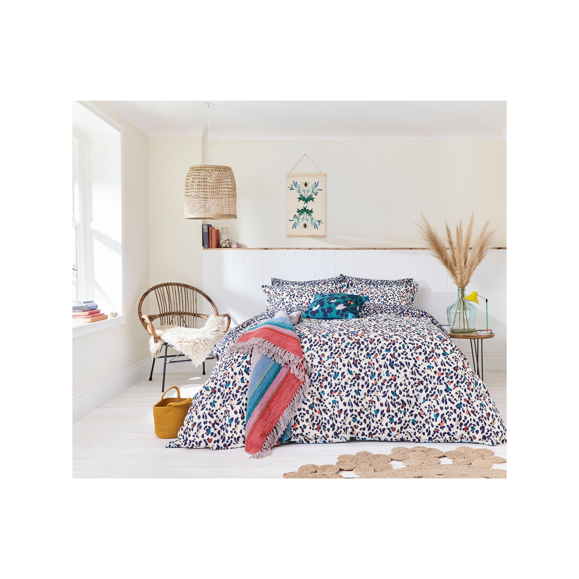 Joules Lynx Leopard Duvet Cover Set