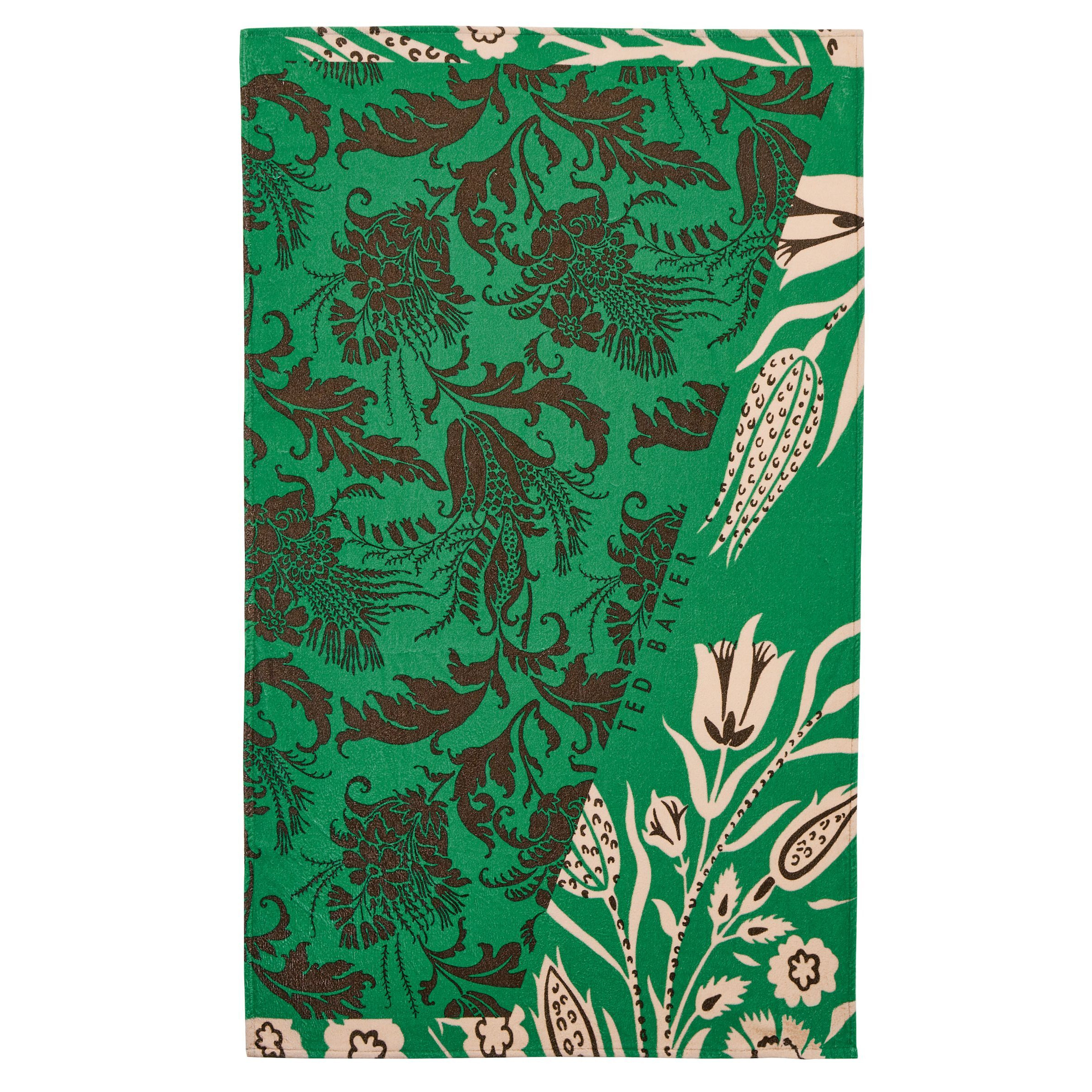 Ted Baker Baroque Beach Towel, Green - image 1