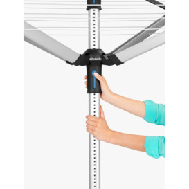 Brabantia Lift-O-Matic Advance Rotary Airer with Concrete Tube and Cover, 50m - thumbnail 2