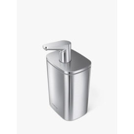 simplehuman Pulse Soap Pump, 473ml, Brushed Steel - thumbnail 1