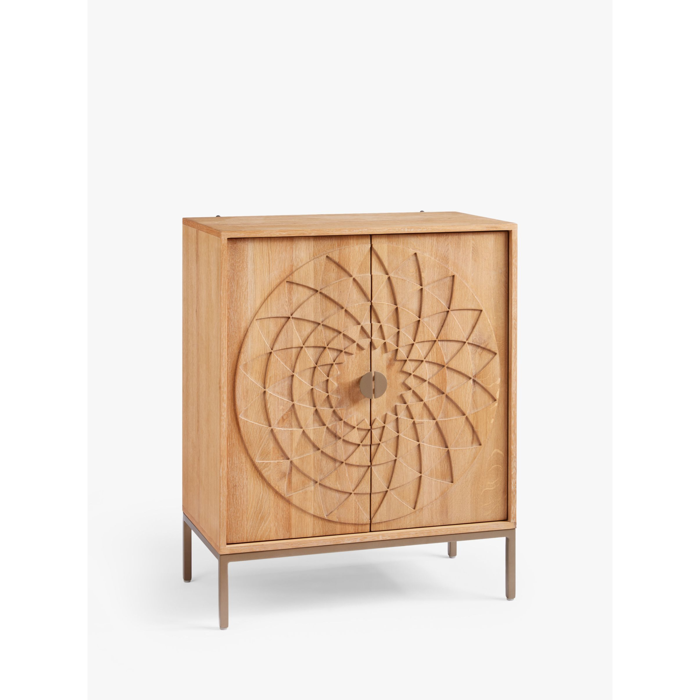 John Lewis Array Storage Cabinet, Oak