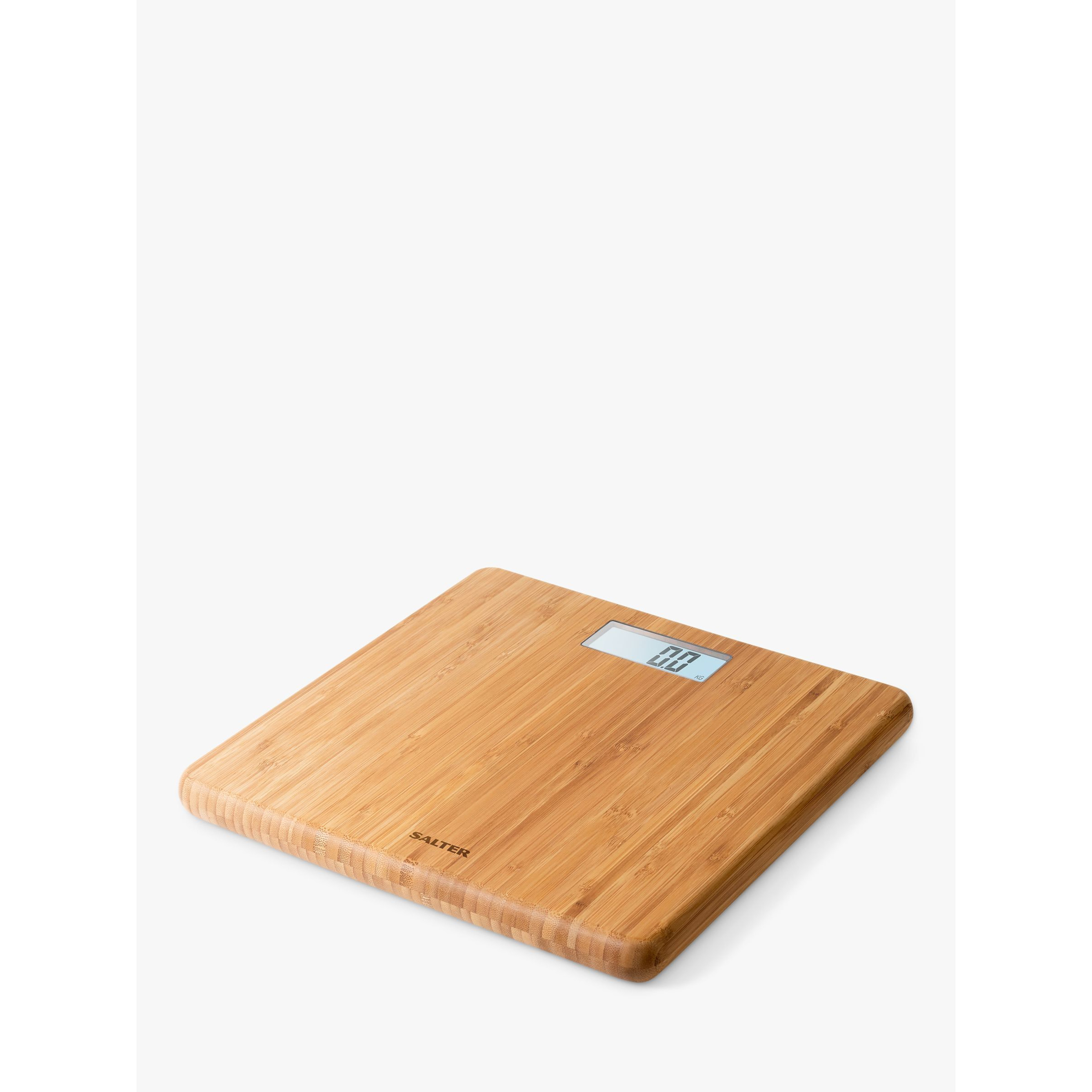 Salter FSC-Certified Bamboo Bathroom Scale, Natural - image 1