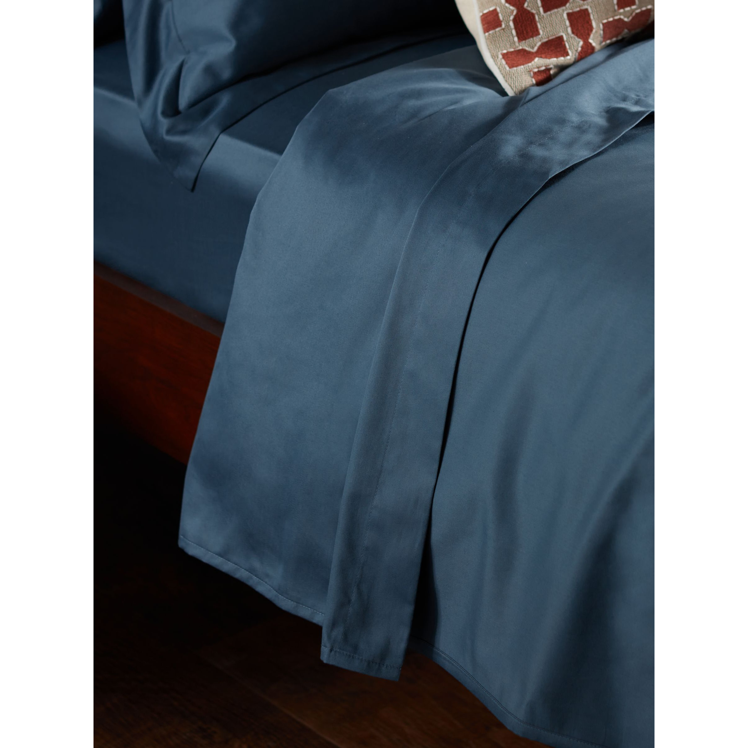 John Lewis Soft & Silky Specialist Temperature Balancing 400 Thread Count Cotton Flat Sheet - image 1