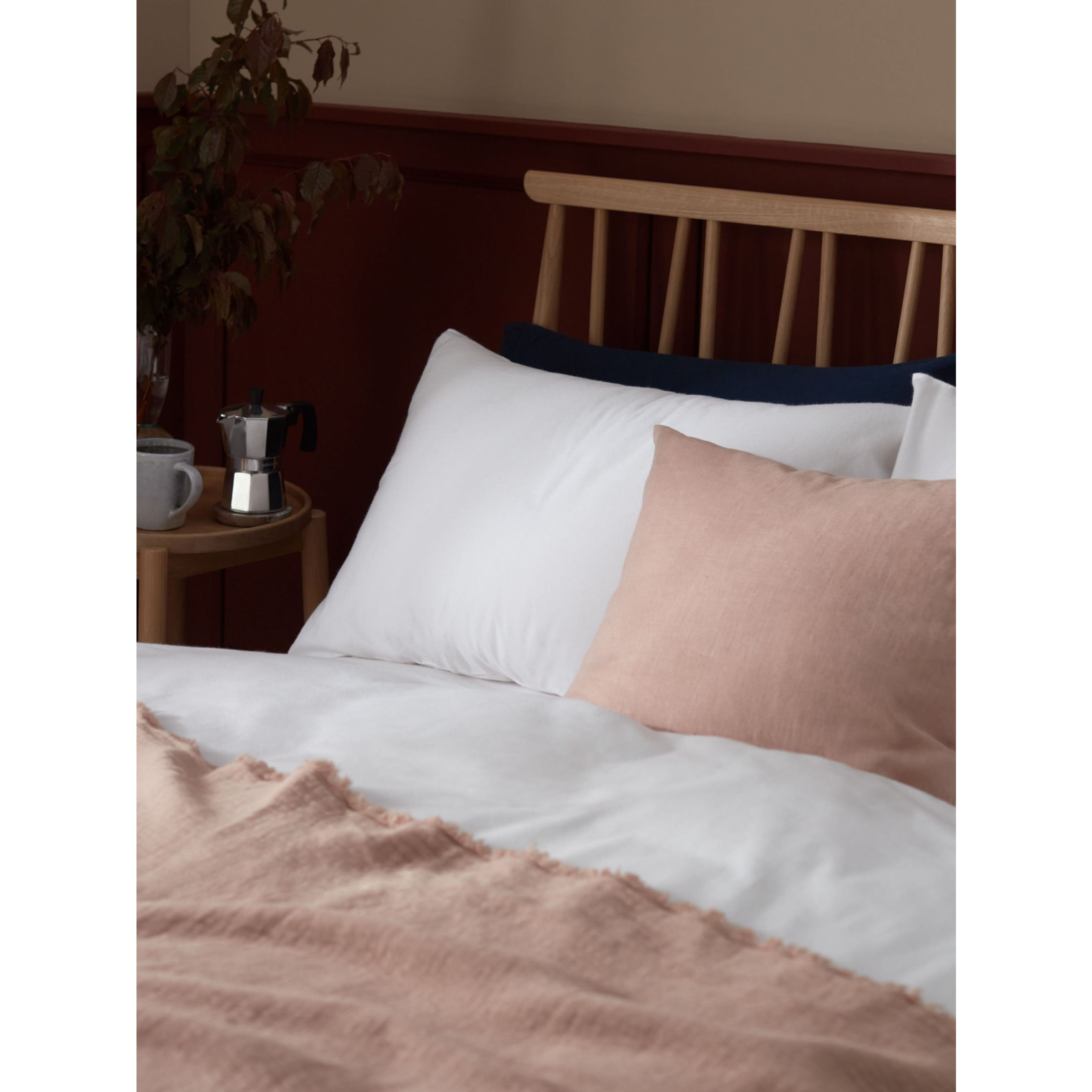 John Lewis Warm & Cosy Plain Brushed Cotton Bedding