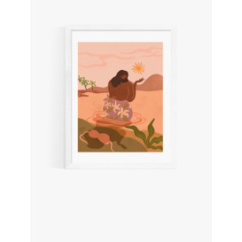 EAST END PRINTS Arty Guava 'Sunset' Framed Print - thumbnail 1