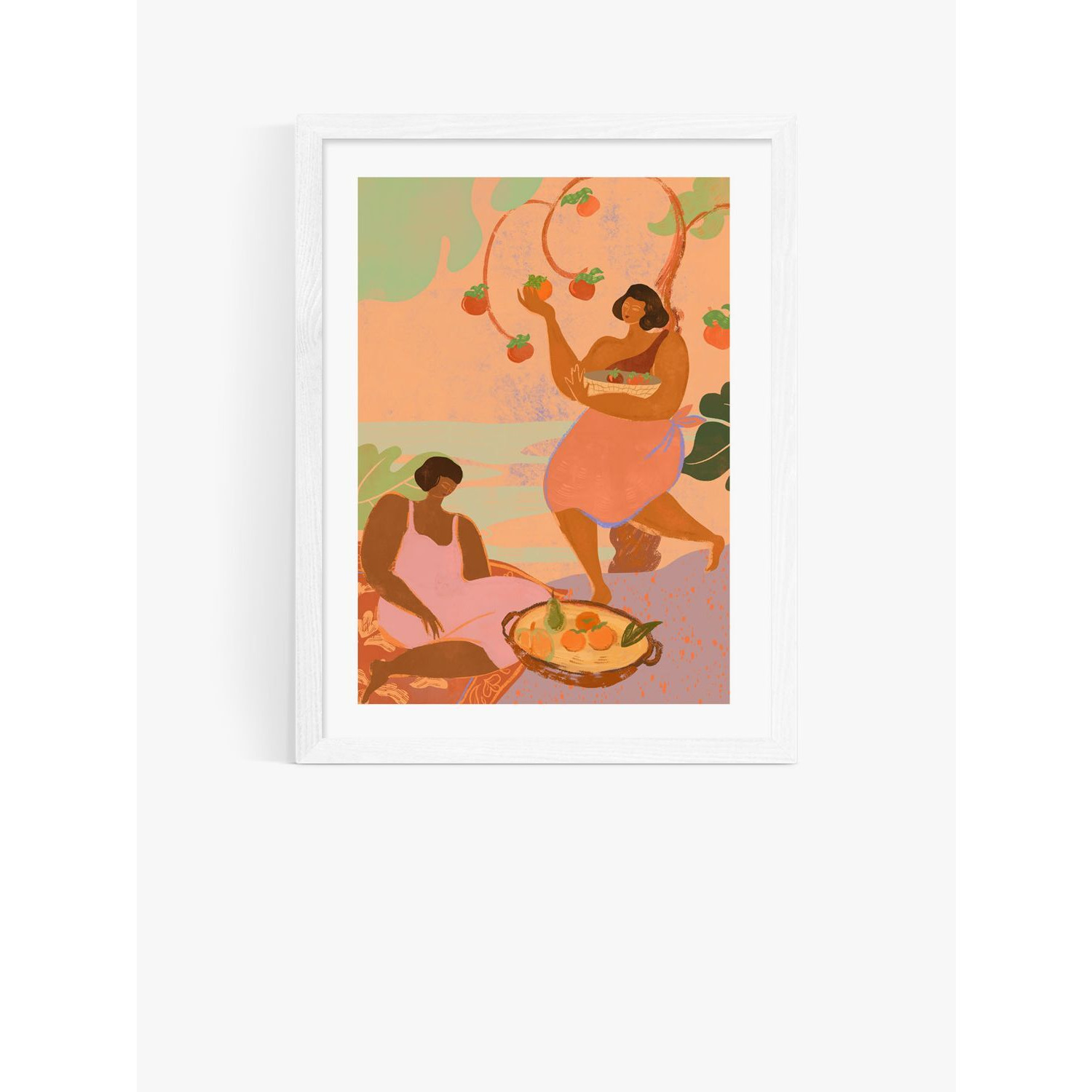 EAST END PRINTS Arty Guava 'Autumn' Framed Print - image 1