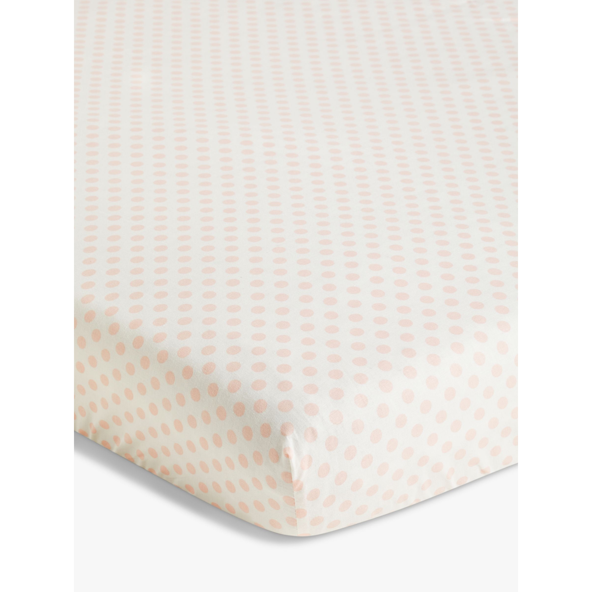 little home at John Lewis Magical Unicorn Spot Print Fitted Sheet