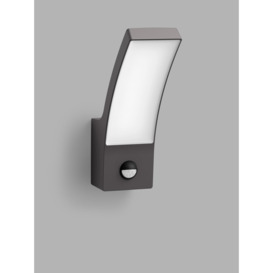 Philips Splay LED PIR Motion Sensor Outdoor Wall Light, Anthracite