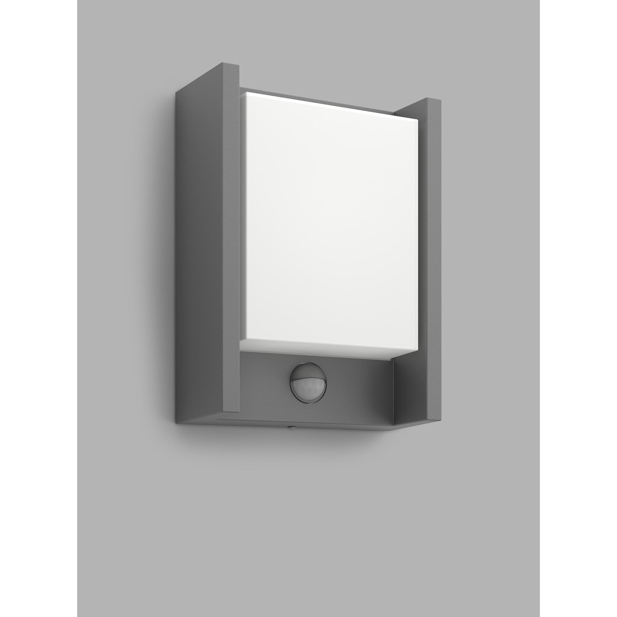 Philips Arbour LED PIR Motion Sensor Outdoor Wall Light, Anthracite - image 1