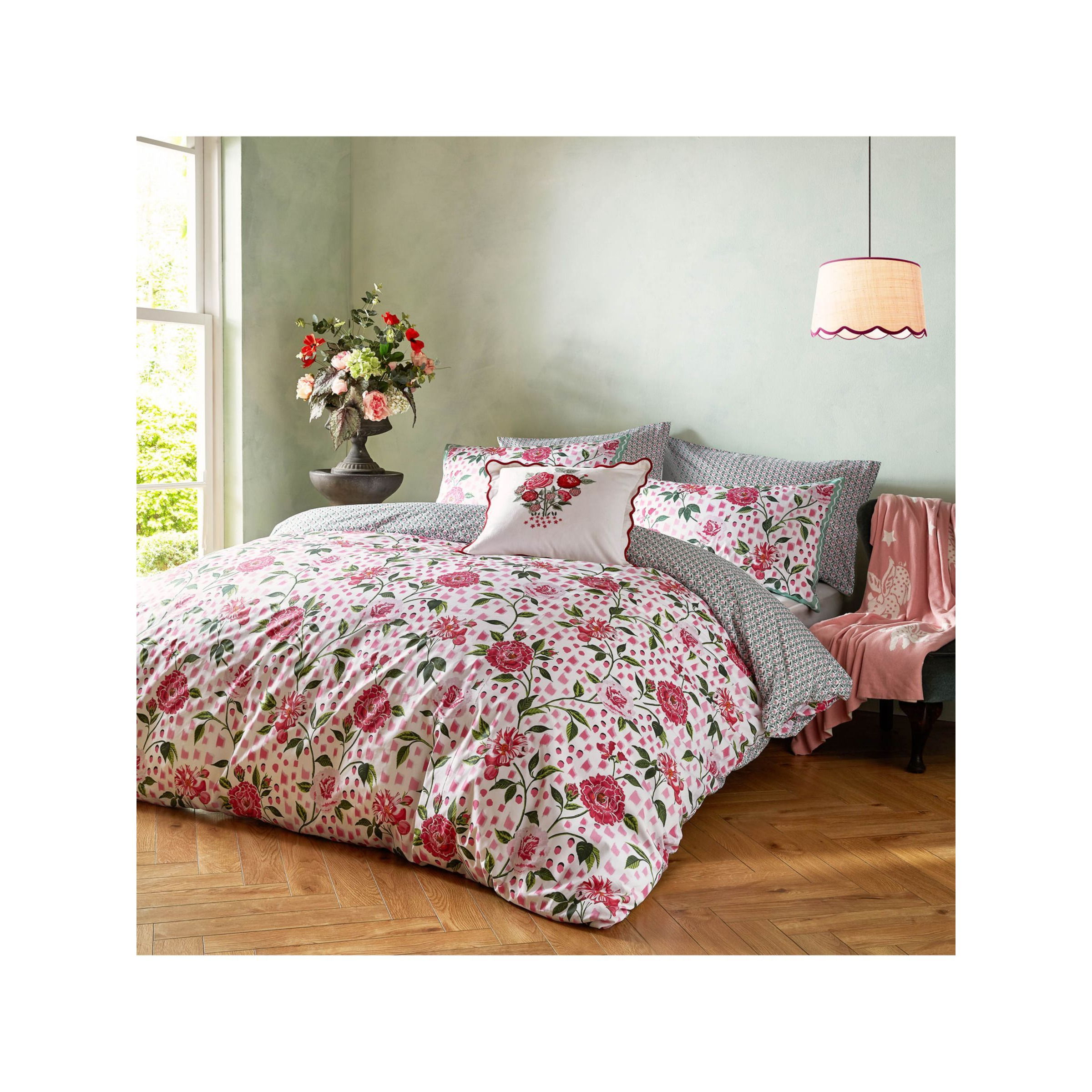 Cath Kidston Tea Rose Duvet Cover Set