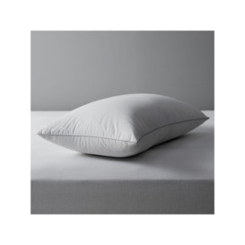 John Lewis British Goose & Feather Combi Baffle Standard Pillow, Medium/Firm