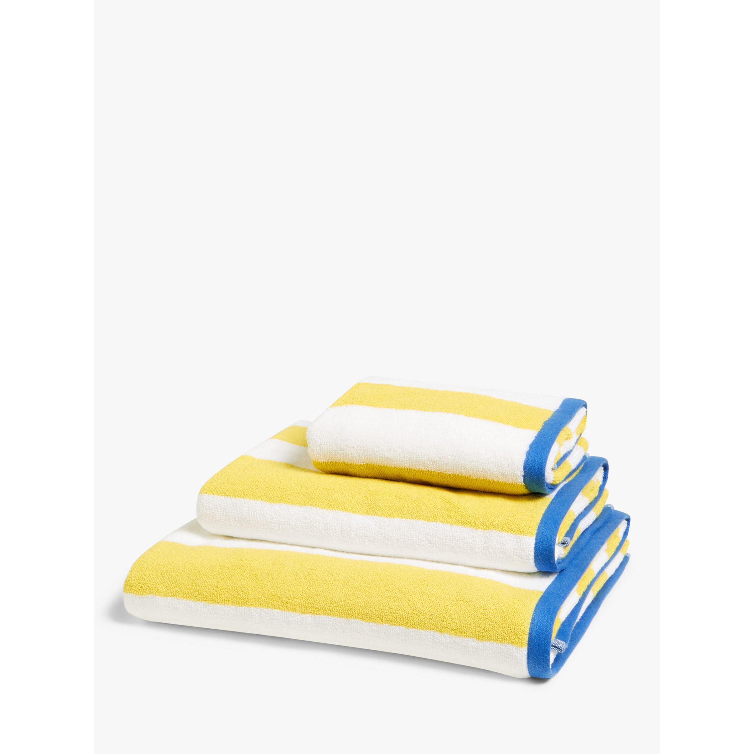 John Lewis ANYDAY Contrast Stripe Towels - image 1