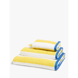 John Lewis ANYDAY Contrast Stripe Towels - thumbnail 1