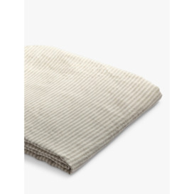 Piglet in Bed Stripe Linen Flat Sheet - thumbnail 1