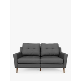 Sofi 'Sofa in a Box' Small 2 Seater Sofa, Dark Leg, Charcoal Grey - thumbnail 1