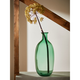 John Lewis Colour Glass Vase, H39cm, Green - thumbnail 2