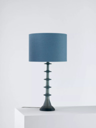 John Lewis Reflection Resin Table Lamp, Blue - thumbnail 3