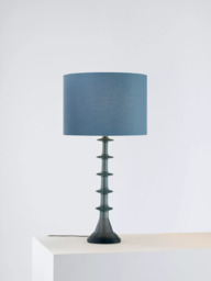 John Lewis Reflection Resin Table Lamp, Blue - thumbnail 1