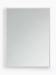 John Lewis Aura Wall Mounted Illuminated Bathroom Mirror - thumbnail 1
