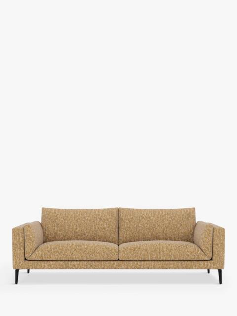 The Conran Shop Dove 3 Seater Sofa, Black Legs, Boho - image 1