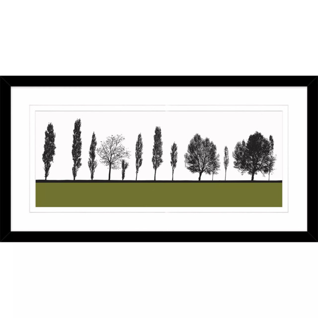 John Lewis Jacky Al-Samarraie 'Armley' Framed Print, 44 x 84cm