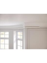 Speedy Products Aluminium Uncorded Contour Curtain Track, White - thumbnail 2