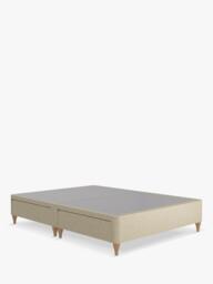 Sealy Posturepedic Exquisite 4 Drawer Divan Base, Natural Legs, Super King Size - thumbnail 1