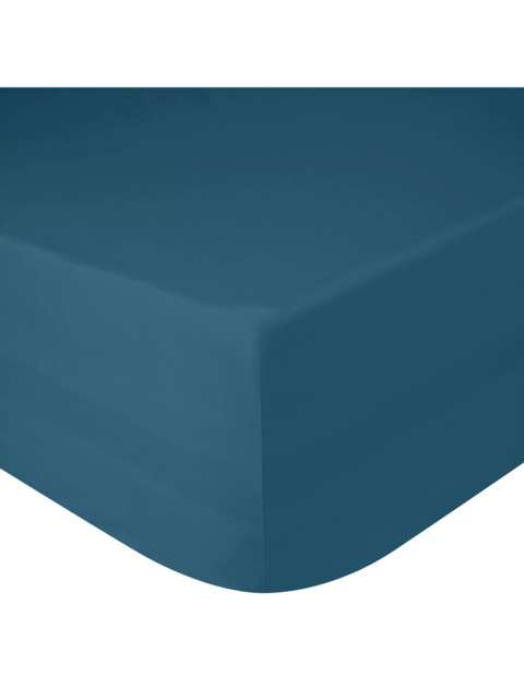John Lewis Crisp & Fresh Egyptian Cotton Percale 200 Thread Count Deep Fitted Sheet - image 1
