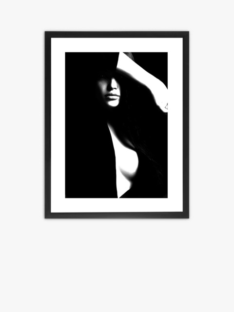 Brookpace Lascelles 'Light & Shadows' Framed Photographic Print, 88 x 68cm, Black/White - image 1