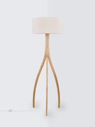 John Lewis Havelle Ash Wood Floor Lamp, Natural - thumbnail 2