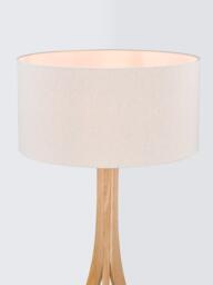 John Lewis Havelle Ash Wood Floor Lamp, Natural - thumbnail 3