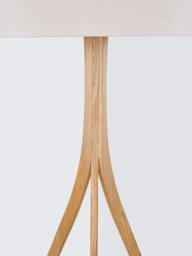 John Lewis Havelle Ash Wood Floor Lamp, Natural - thumbnail 4