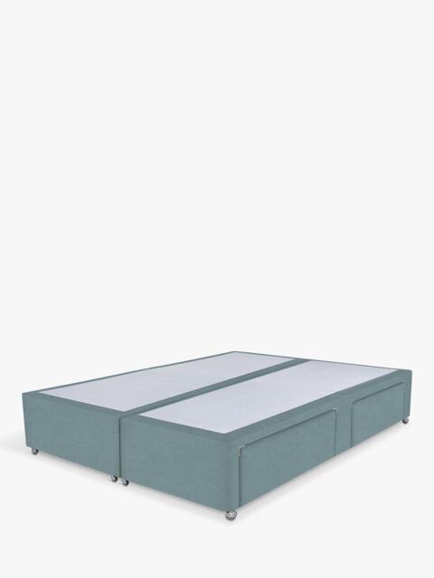 John Lewis Non-Sprung Upholstered 4 Drawer Divan Base, Super King Size - image 1