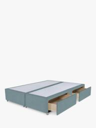 John Lewis Non-Sprung Upholstered 4 Drawer Divan Base, Super King Size - thumbnail 2