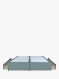 John Lewis Non-Sprung Upholstered 4 Drawer Divan Base, Super King Size - thumbnail 4