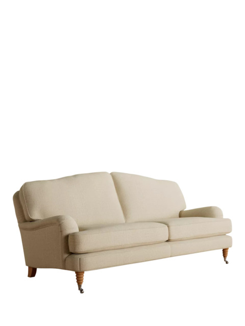 Laura Ashley Lynden Large 3 Seater Sofa, Oak Leg - image 1