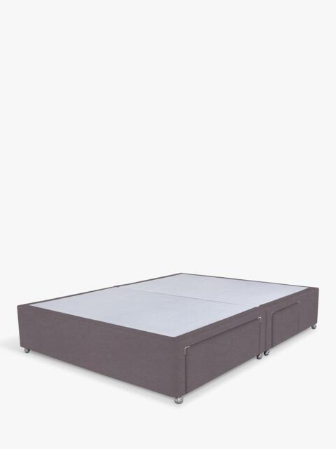 John Lewis Non-Sprung Upholstered Continental 2+2 Drawer Divan Base, Small Double - image 1
