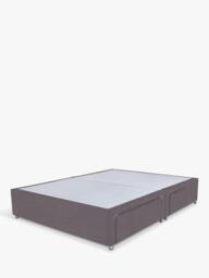 John Lewis Non-Sprung Upholstered Continental 2+2 Drawer Divan Base, Small Double - thumbnail 1