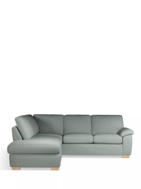 John Lewis Camden 5+ Seater LHF Corner End Chaise Unit, Light Leg - image 1