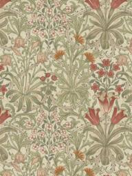 William Morris At Home Woodland Weeds Made to Measure Curtains or Roman Blind, Fern - thumbnail 1