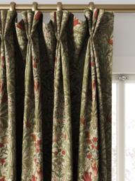 William Morris At Home Woodland Weeds Made to Measure Curtains or Roman Blind, Fern - thumbnail 6