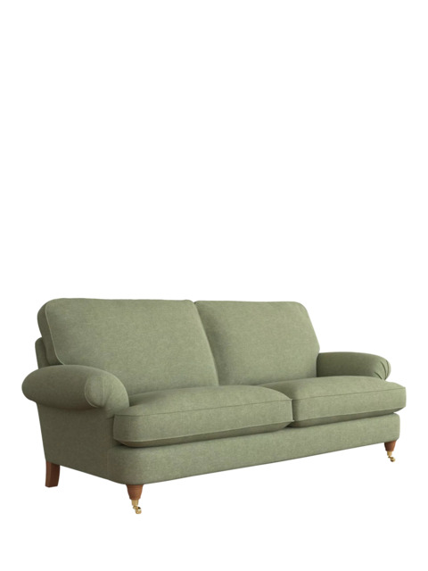 Laura Ashley Beaumaris Large 3 Seater Sofa, Teak Leg - image 1