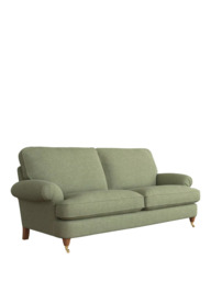 Laura Ashley Beaumaris Large 3 Seater Sofa, Teak Leg