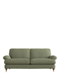 Laura Ashley Beaumaris Large 3 Seater Sofa, Teak Leg - thumbnail 3