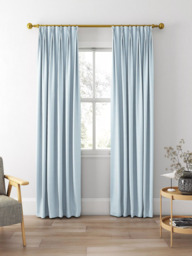 Clarke & Clarke Windsor Made to Measure Curtains or Roman Blind, Chambray - thumbnail 5