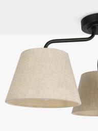 John Lewis Fulham 3 Arm Semi Flush Ceiling Light - thumbnail 4