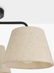 John Lewis Fulham 3 Arm Semi Flush Ceiling Light - thumbnail 6